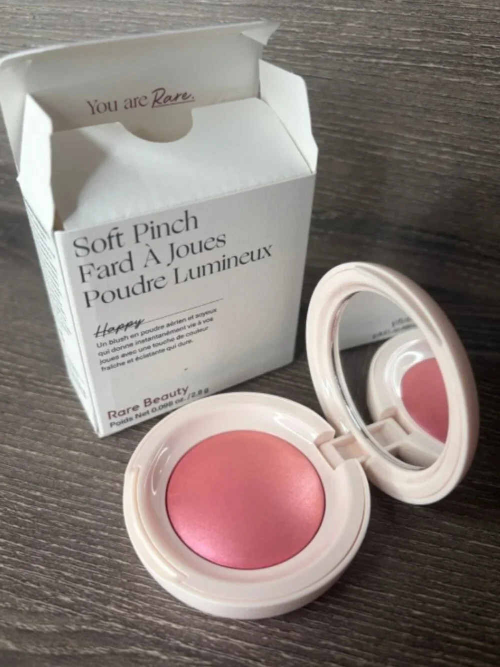 Rare Beauty Soft Pinch Luminous Powder Blush in Cheer NWT